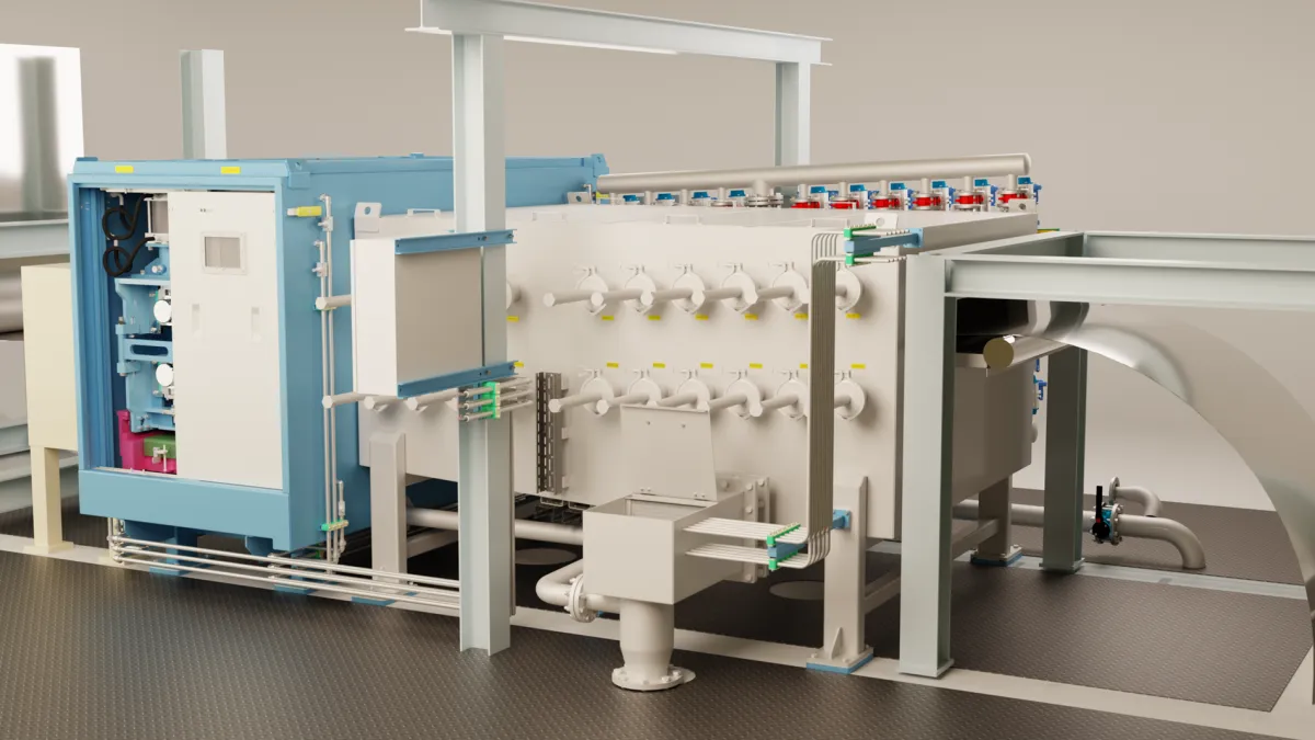 Machine de refroidissement à l'eau