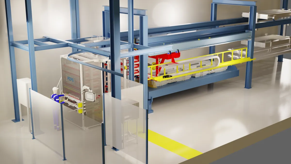 placement robotisé de pièces